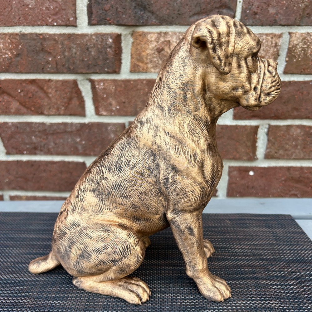 Charming Boxer Statue - Picture 6 of 8